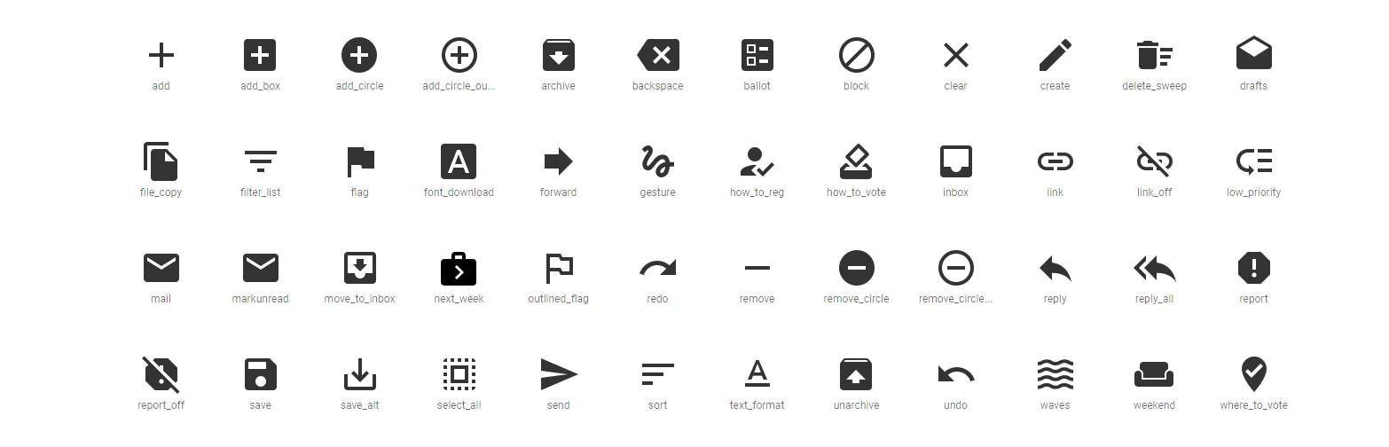 flutter icon content