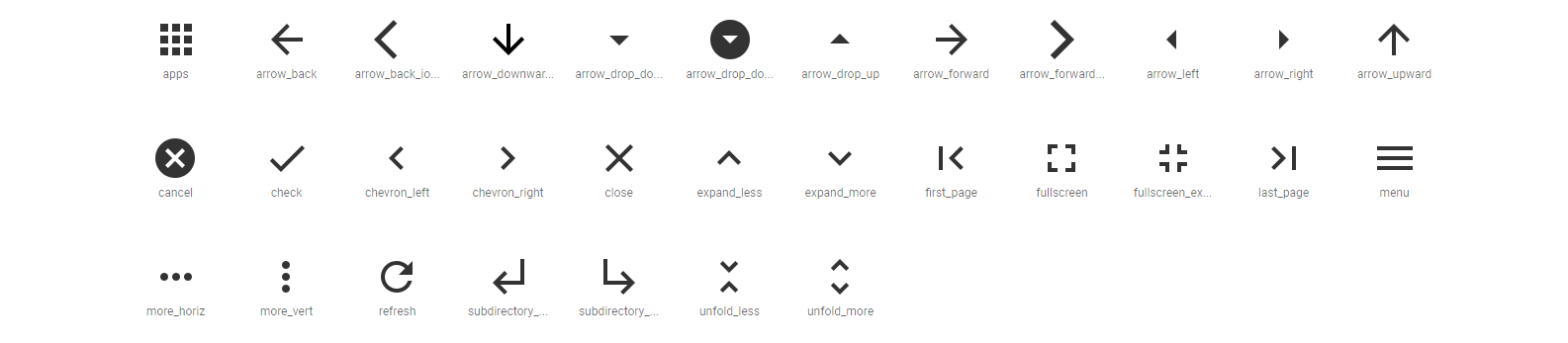flutter icon hareware