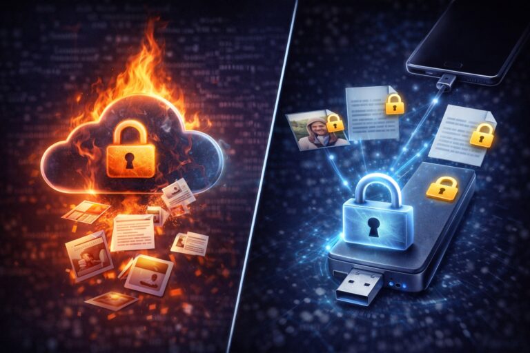 手机数据最怕的不是丢失，而是被看光？这套U盘加密方案正在悄悄流行