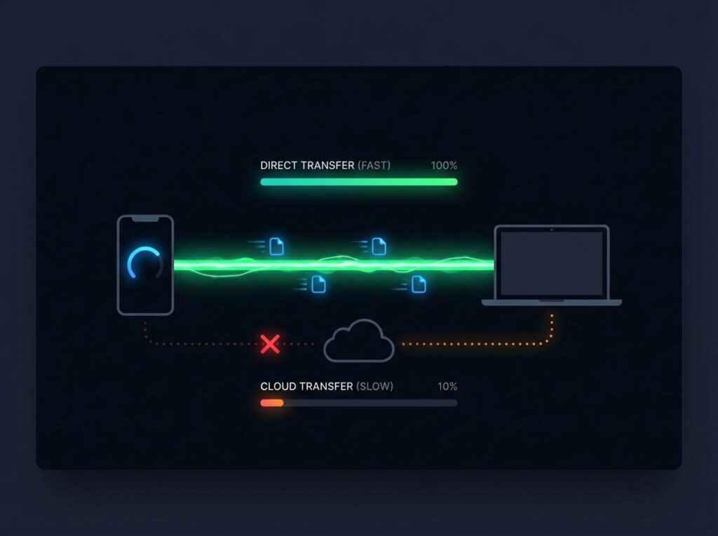 手机和电脑传文件，最快最安全的方法