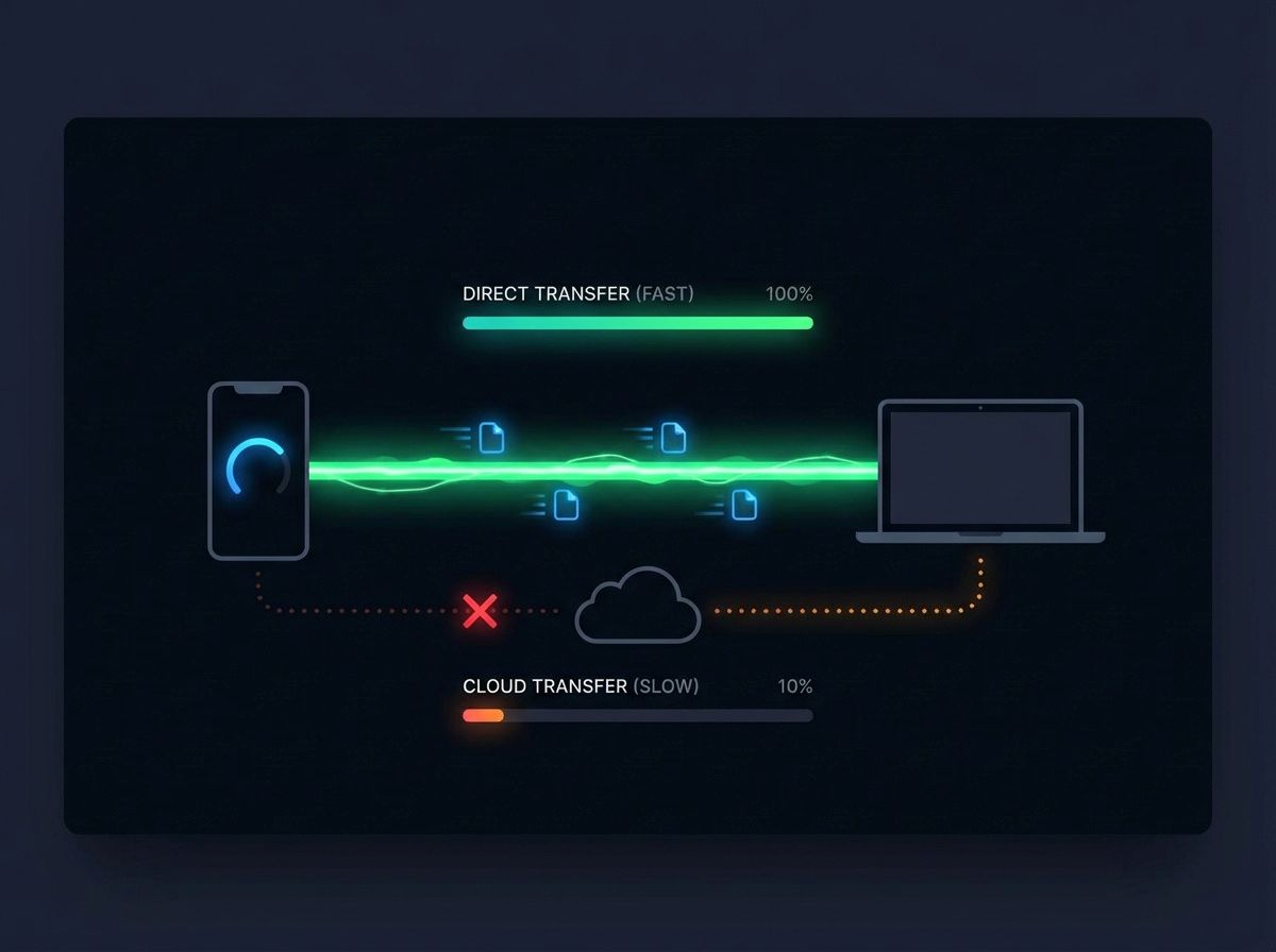 手机和电脑传文件，最快最安全的方法