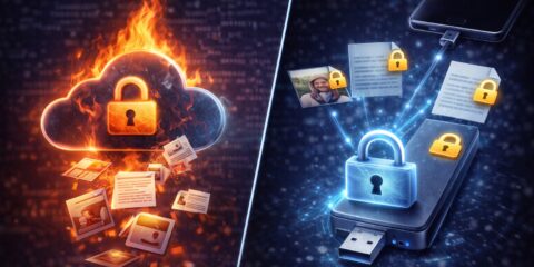 手机数据最怕的不是丢失，而是被看光？这套U盘加密方案正在悄悄流行