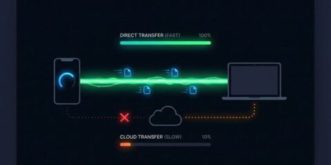 手机和电脑传文件，最快最安全的方法